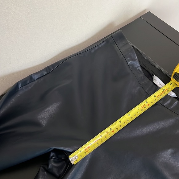 Cupcakes and Cashmere Faux Leather Moto Pants - Picture 13 of 14